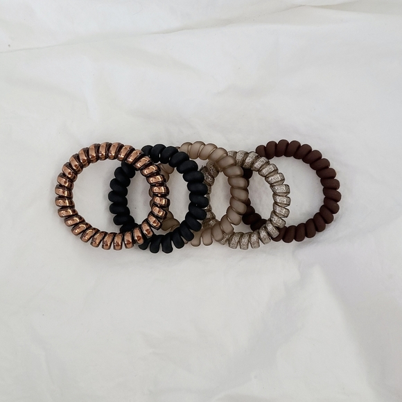 5pc Brunette Hair Coil Set - Picture 1 of 1